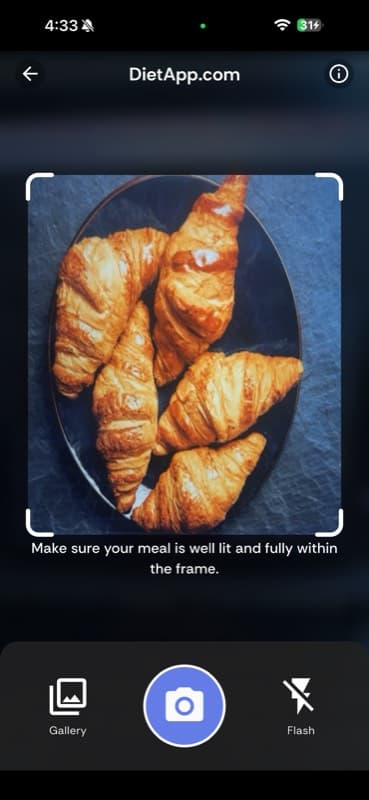 Diet App — screen 4