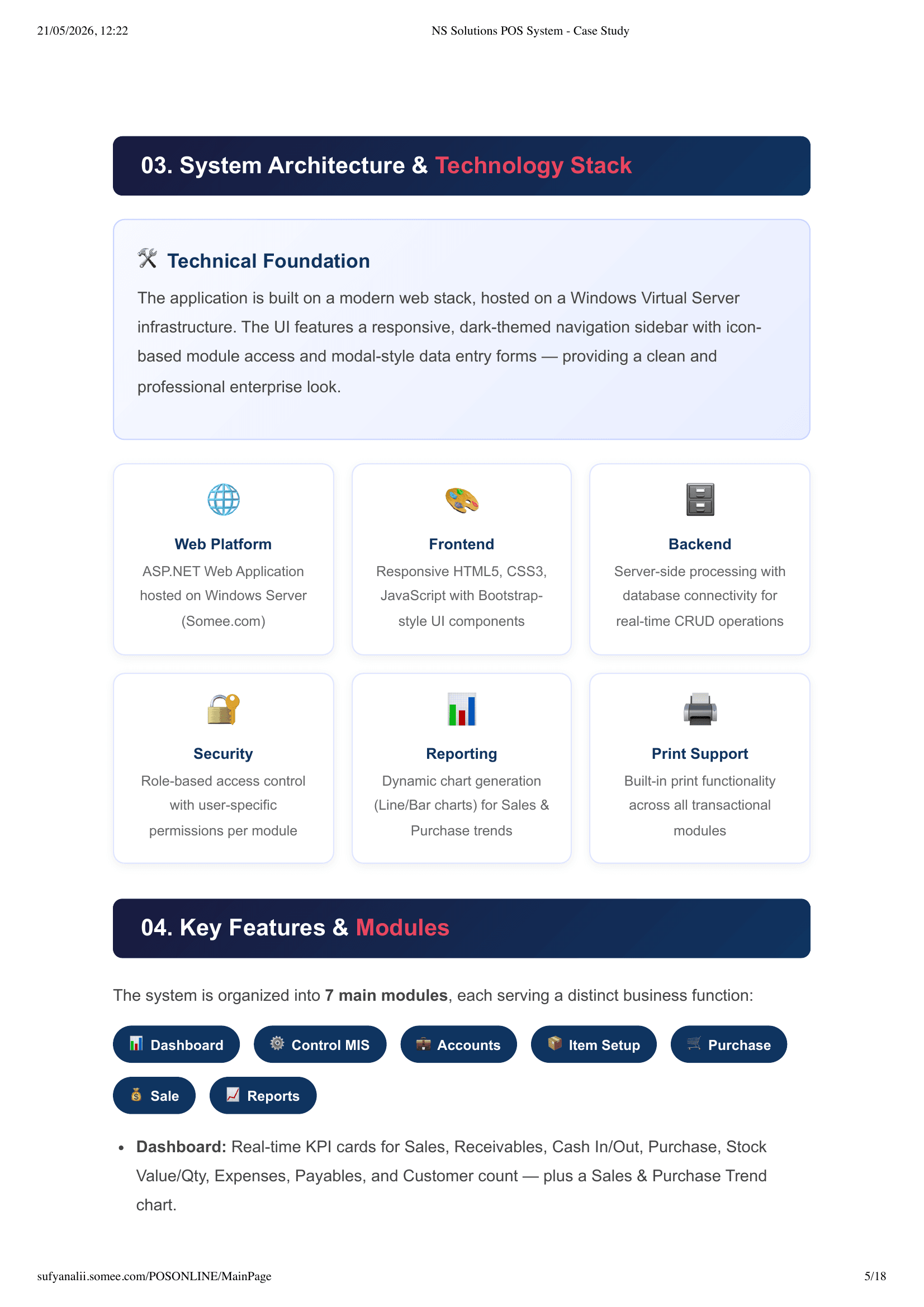 NS Solutions — screen 5
